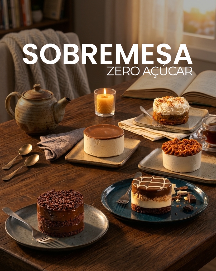 Sobremesa Zero Açúcar